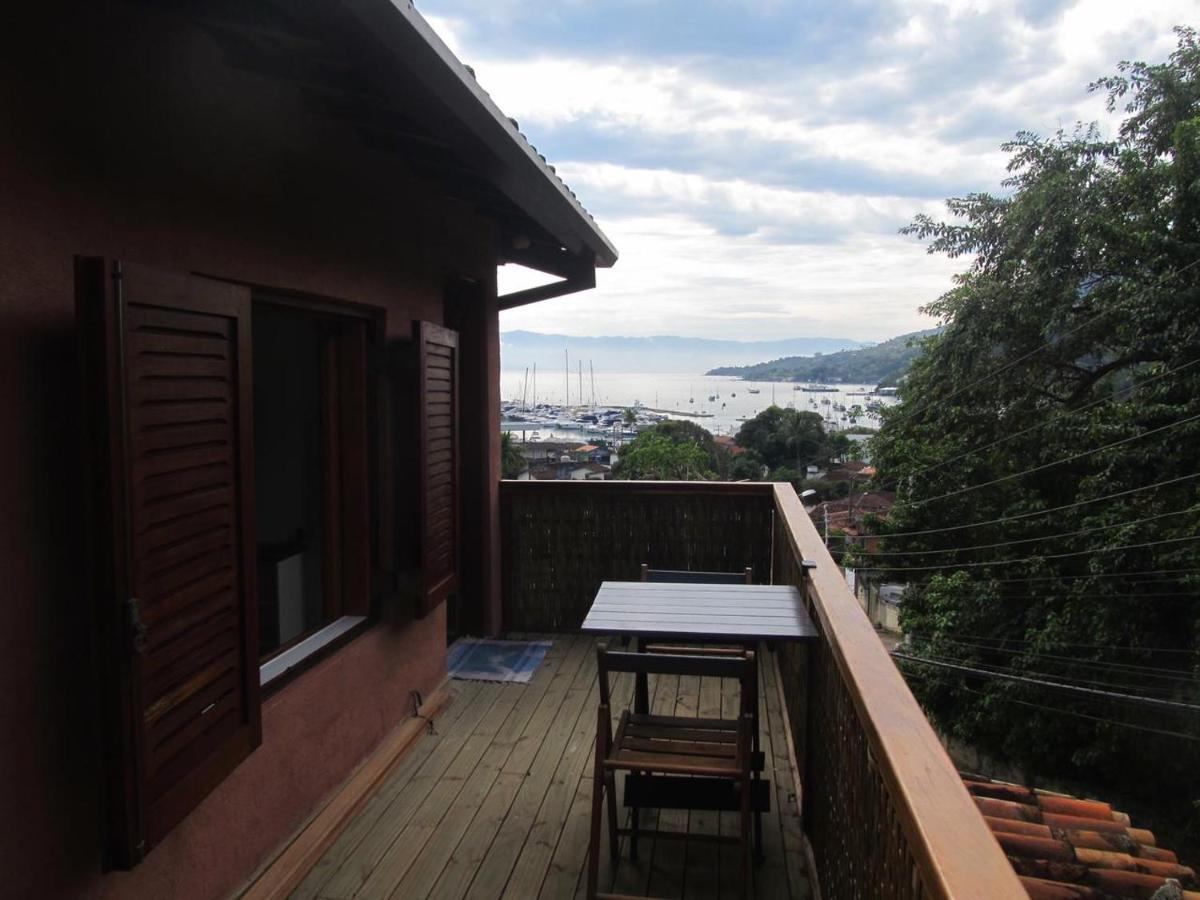 Apartamento Charmoso Com Vista Para O Mar Ilhabela Esterno foto