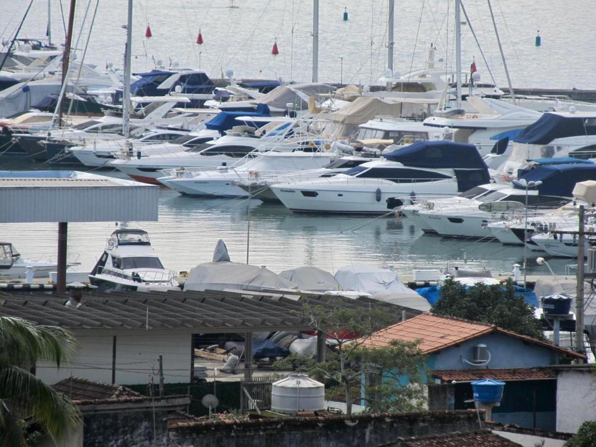 Apartamento Charmoso Com Vista Para O Mar Ilhabela Esterno foto