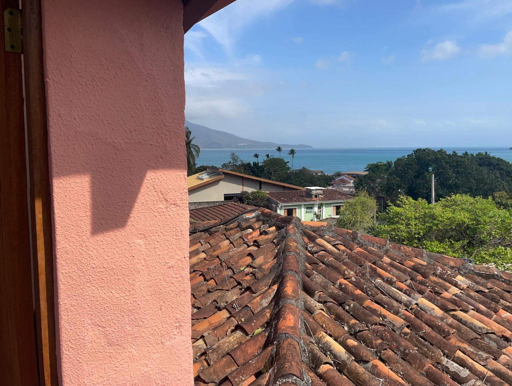 Apartamento Charmoso Com Vista Para O Mar Ilhabela Esterno foto